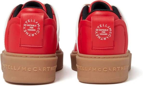 Stella McCartney S-Wave 1 low-top sneakers Rood