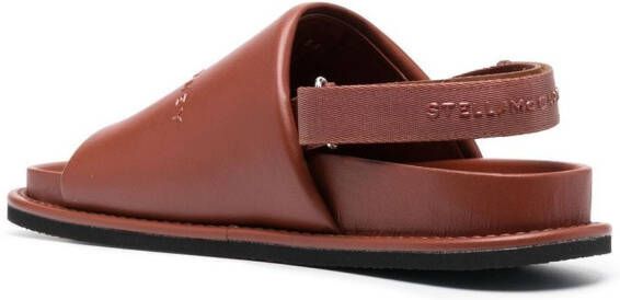 Stella McCartney Sandalen met klittenband Rood