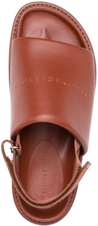 Stella McCartney Sandalen met klittenband Rood