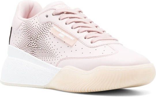 Stella McCartney Sneakers met pailletten Roze