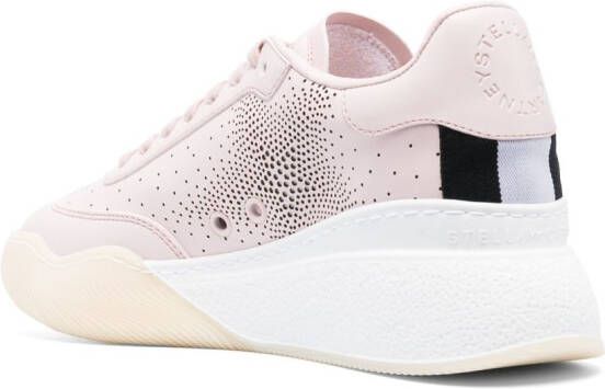 Stella McCartney Sneakers met pailletten Roze