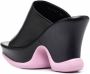 Stella McCartney Shroom muiltjes met plateauzool Zwart - Thumbnail 2