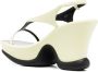 Stella McCartney Shroom slingback sandalen met sleehak Geel - Thumbnail 3
