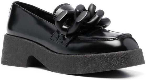 Stella McCartney Skyla chunky loafers Zwart