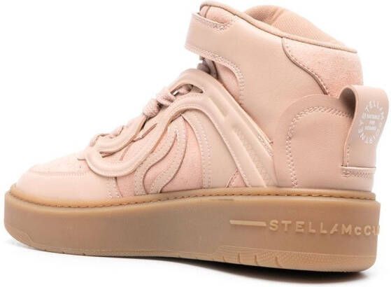 Stella McCartney Sneakers met logopatch Roze