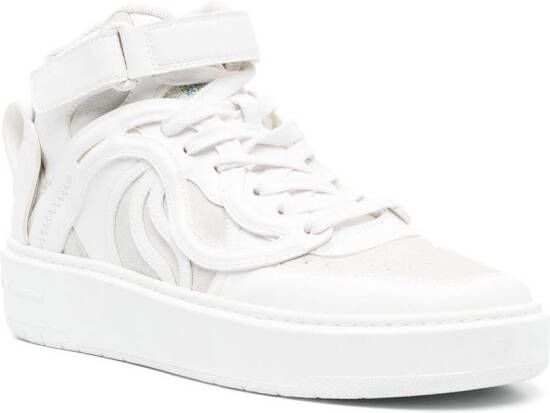 Stella McCartney Sneakers met logopatch Wit