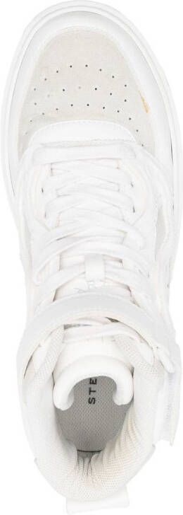 Stella McCartney Sneakers met logopatch Wit