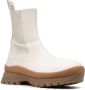 Stella McCartney Trace laarzen met logoprint Beige - Thumbnail 2