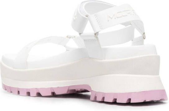 Stella McCartney Trace sandalen met bandje Wit