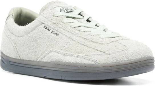 Stone Island Rock sneakers met colourblocking Groen