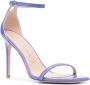 Stuart Weitzman 105mm patent leather sandals Paars - Thumbnail 2