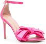 Stuart Weitzman Leren sandalen Roze - Thumbnail 2