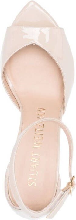 Stuart Weitzman Sandalen met bandjes Beige