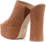 Stuart Weitzman Muiltjes met plateauzool Bruin - Thumbnail 3