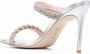 Stuart Weitzman Addison stiletto sandalen Zilver - Thumbnail 3