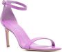 Stuart Weitzman Barelynude wikkel sandalen Paars - Thumbnail 2