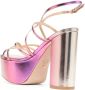 Stuart Weitzman Barelythere sandalen met plateauzool Roze - Thumbnail 3