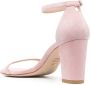 Stuart Weitzman Sandalen met blokhak Roze - Thumbnail 3