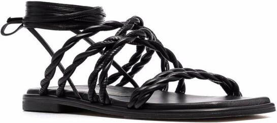 Stuart Weitzman Calypso sandalen Zwart