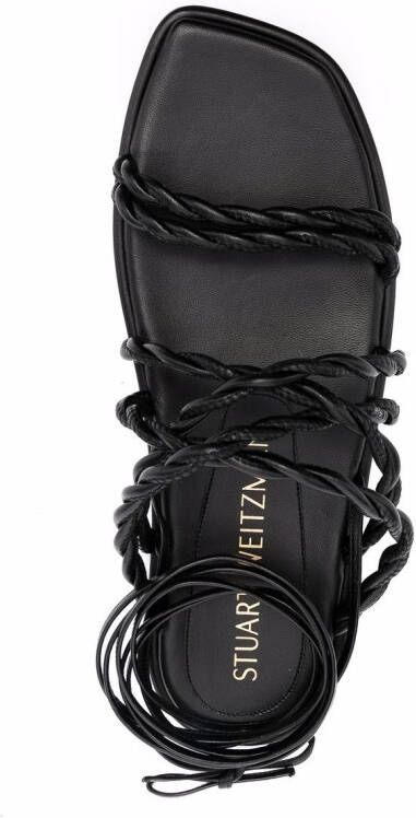 Stuart Weitzman Calypso sandalen Zwart