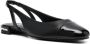 Stuart Weitzman Crystal slingback ballerina's Zwart - Thumbnail 2