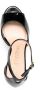 Stuart Weitzman Disco glanzende pumps Zwart - Thumbnail 4