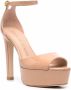 Stuart Weitzman Disco sandalen met plateauzool Bruin - Thumbnail 2