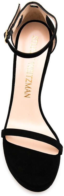 Stuart Weitzman Disco stiletto sandalen Zwart