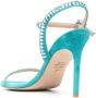 Stuart Weitzman Sandalen met open neus Blauw - Thumbnail 3