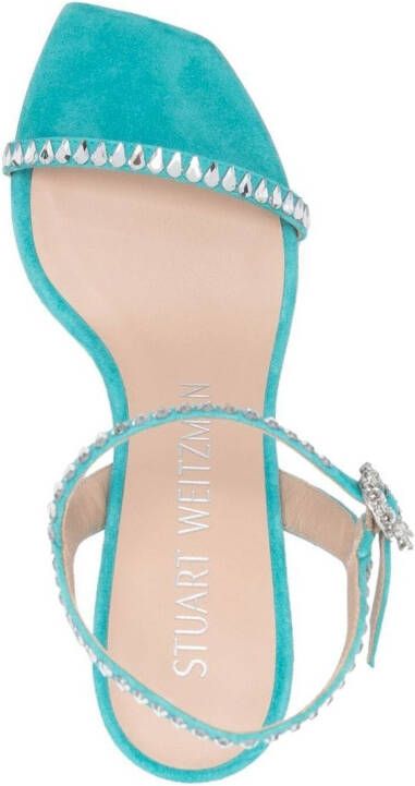 Stuart Weitzman Sandalen met open neus Blauw