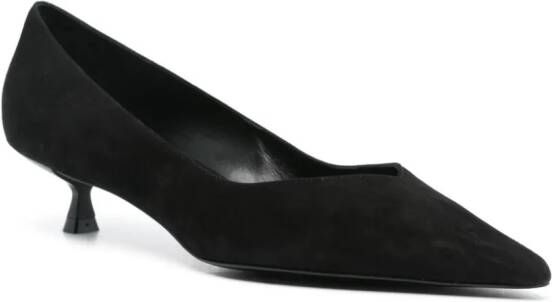 Stuart Weitzman Eva 35 mm pumps Zwart