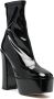 Stuart Weitzman Glanzende laarzen Zwart - Thumbnail 2