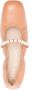 Stuart Weitzman Goldie leren ballerina's Bruin - Thumbnail 4