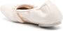 Stuart Weitzman Goldie leren ballerina's Beige - Thumbnail 3