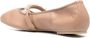 Stuart Weitzman Goldie slippers verfraaid met parels Roze - Thumbnail 3