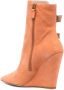 Stuart Weitzman Laarzen met gesp Oranje - Thumbnail 3