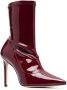 Stuart Weitzman Leren laarzen Rood - Thumbnail 2