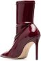 Stuart Weitzman Leren laarzen Rood - Thumbnail 3