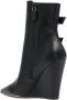 Stuart Weitzman Leren laarzen Zwart - Thumbnail 3