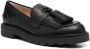 Stuart Weitzman Leren loafers Zwart - Thumbnail 2