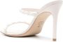 Stuart Weitzman Leren muiltjes Beige - Thumbnail 3