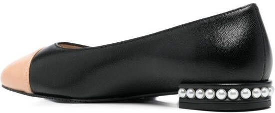 Stuart Weitzman Leren pumps Zwart