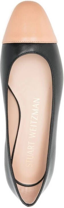Stuart Weitzman Leren pumps Zwart
