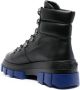 Stuart Weitzman Leren veterlaarzen Blauw - Thumbnail 3