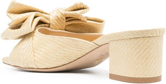 Stuart Weitzman LOVEKNOT slippers Beige