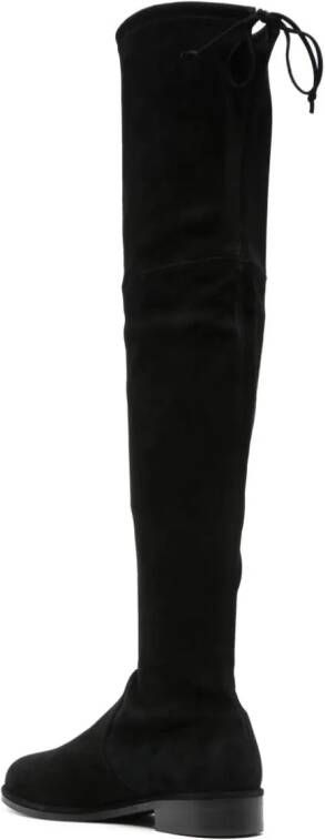 Stuart Weitzman Lowland Lift overknee laarzen Zwart