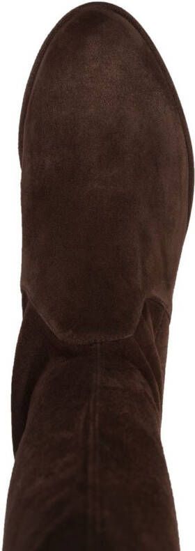 Stuart Weitzman Lowland overknee laarzen Bruin