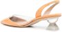 Stuart Weitzman Lucite Sculpt pumps Oranje - Thumbnail 3