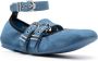 Stuart Weitzman Delfi ballerina's Blauw - Thumbnail 2