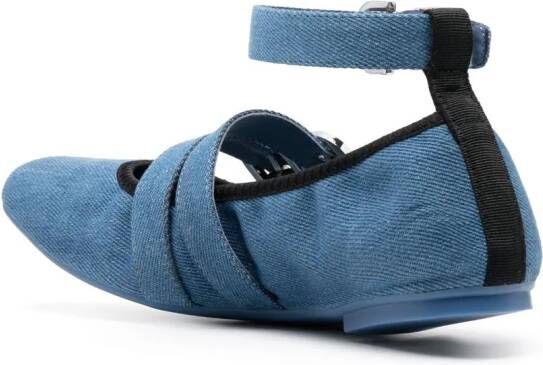 Stuart Weitzman Delfi ballerina's Blauw